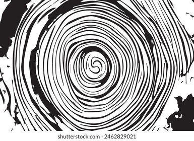Chalk Stripes. Dark Watercolor Stripes Background. Old Striped Illustration. Grunge Stripe Background. Paint Brush Stroke.