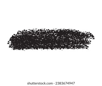 Chalk texture, black spot. Pencil Hand painted grunge chalk backdrop. Vector background.