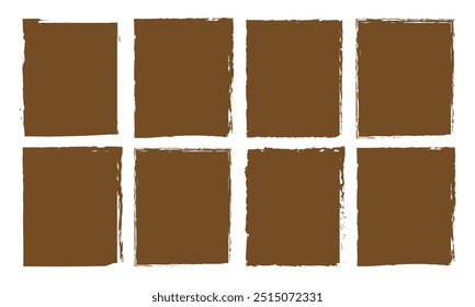 Chalk texture stain set. Hand drawn chalk background doodle effect stain collection for crayon brush design, scratch frame shape. Crayon texture pencil effect. Vector illustration EPS 10