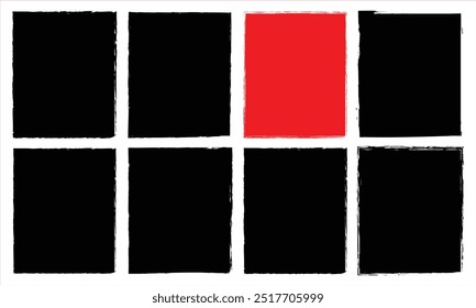 
Kreide Textur Fleck Set. Handgezeichnete Kreide Hintergrund Doodle Effekt Fleckensammlung für Buntstift-Pinsel-Design, Skratzrahmen Form. Stifteffekt mit Stift als Stift. Vektorgrafik.