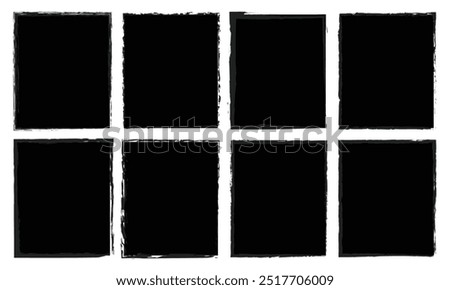 
Chalk texture stain set. Hand drawn chalk background doodle effect stain collection for crayon brush design, scratch frame shape. Crayon texture pencil effect. Vector illustration.