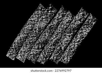 Esgrima mano dibujada en tiza sobre fondo negro. Elemento de mancha monocromo. Imagen generada digitalmente. Ilustración vectorial, Eps 10.