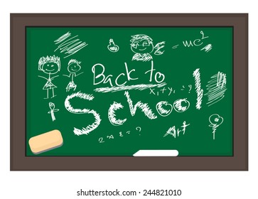 CHALKBOARD BACK TO SCHOOL 