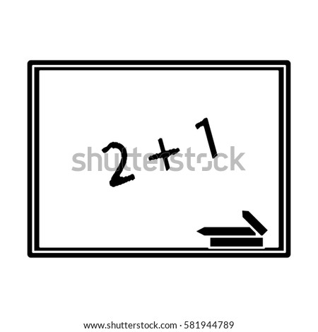chalkboard class school chalk pictogram