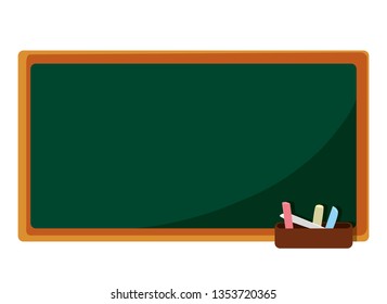 chalkboard classroom isolated icon