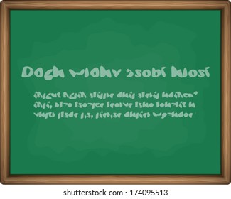 chalkboard color green