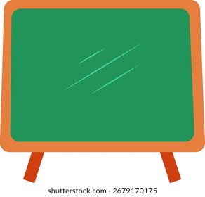 Quadro-negro para projetos temáticos de educação e aprendizagem