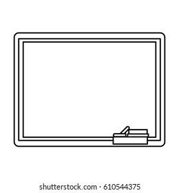 chalkboard eraser chalk thin line