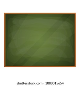 chalkboard icon. Cartoon of chalkboard vector icon for web design isolated on white background