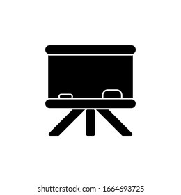 chalkboard icon isolated vector EPS10