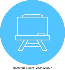 Chalkboard Line vector Icon Design