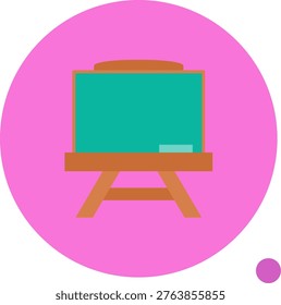 Chalkboard Line vector Icon Design