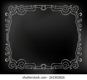 chalkboard menu