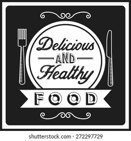 chalkboard menu design, vector illustration eps10 graphic 