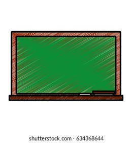 chalkboard school isolated icon
