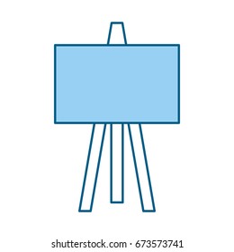 chalkboard school isolated icon