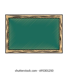 chalkboard school isolated icon