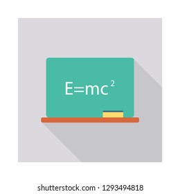 Chalkboard showing a formula  