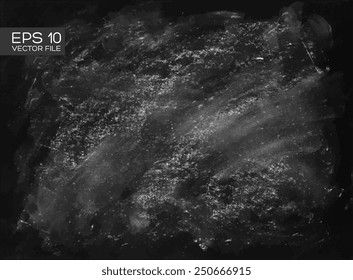 Chalkboard texture background. Vector illustration.