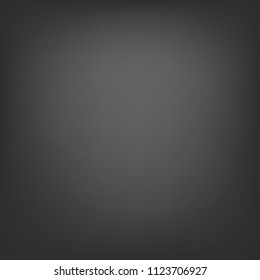 Chalkboard texture. Empty blackboard blank. Clean school board. Vector illustration.