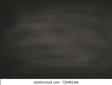 Chalkboard texture vector illustration. School blackboard background.