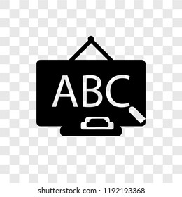 Chalkboard vector icon isolated on transparent background, Chalkboard transparency logo concept - Powered by Shutterstock - Get 15% off with code: PIKWIZARD15