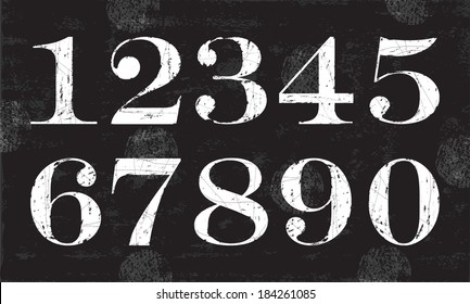 Chalky Numbers, Vector