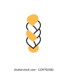 challah icon vector. bakery icon design with modern style