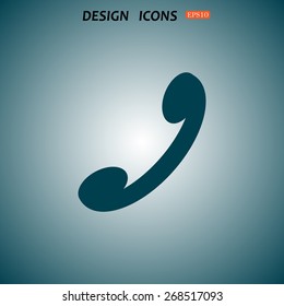 challenge, answer the call. icon. vector design