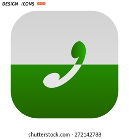 challenge, answer the call. icon. vector design