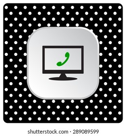 challenge, answer the call. icon. vector design
