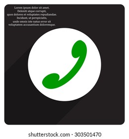 challenge, answer the call. icon. vector design