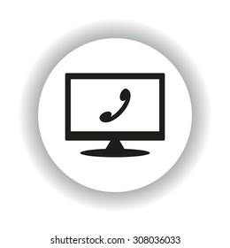 challenge, answer the call. icon. vector design