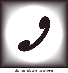 challenge, answer the call. icon. vector design