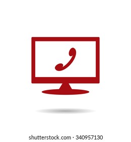 challenge, answer the call. icon. vector design