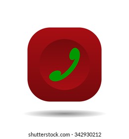 challenge, answer the call. icon. vector design
