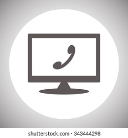 challenge, answer the call. icon. vector design