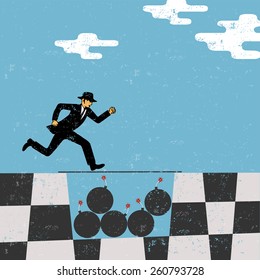 Challenge in business concept
