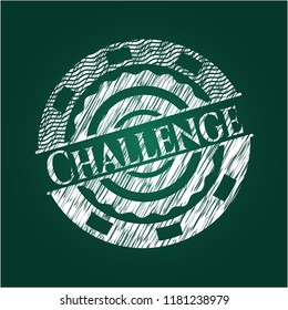 Challenge with chalkboard texture