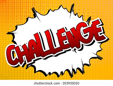 Challenge Clip Art Words