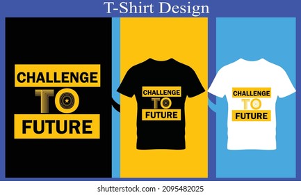 desafío al diseño futuro de camisetas