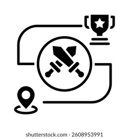Challenge Icon Element for Design