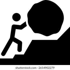 Challenge Icon Glyph Vector Illustration