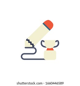 challenge icon. online learning icon. perfect for application, web, logo and presentation template. icon design flat style