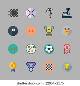 challenge icon set. vector set about reflection, match moving, help and chess board icons set.