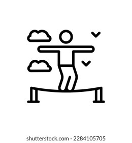 Challenge icon in vector. Illustration