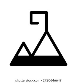 Ilustração de design de símbolo de vetor de ícone de desafio
