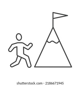 challenge icons  symbol vector elements for infographic web