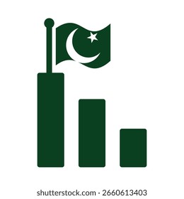 Icono de la bandera de Pakistán