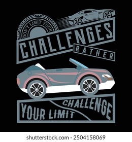 challenges rather t shirt design